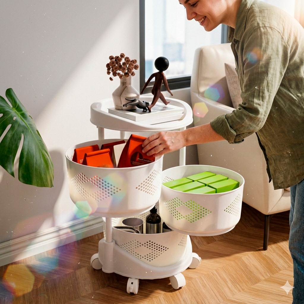 Organizador Giratorio 360 de  3 niveles